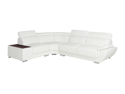 Vente-unique, Ecksofa Leder NAHIA Ecke Links Ecksofa Leder NAHIA Ecke Links