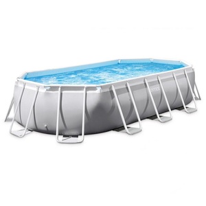 Intex, Intex Pool Prism Frame Oval Set 305 x, Intex Pool Prism Frame Oval Set 610 x 305 x 122 cm