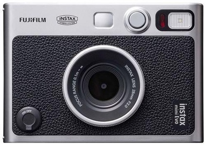 Fujifilm, FUJIFILM Instax Mini Evo - Hybrid-Sofortbildkamera Schwarz, 