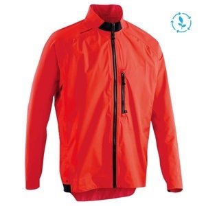 ROCKRIDER, Fahrrad Regenjacke Mtb St 500 Rot Damen Rot Bunt 40/M, ROCKRIDER - Fahrrad Regenjacke MTB ST 500 rot, für Damen, Rot Bunt, Größe 40/M
