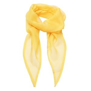 Premier, Chiffon Halstuch Damen Gelb Bunt ONE SIZE, PREMIER - Chiffon Halstuch, für Damen, Gelb Bunt, One Size