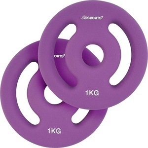 ScSports, Hantelscheiben Unisex Flieder ONE SIZE, 