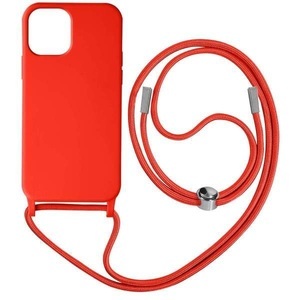 Avizar, Apple iPhone 12 Pro Max - Polycarbonat Schutzhülle, Avizar - Kettenhülle iPhone 12 Pro Max Rot, Rot