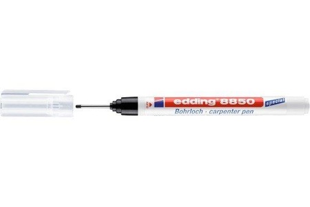 edding, Bohrlochmarker/ 8850, Edding 8850, Bohrlochmarker, 2-5mm, schwarz, 4-8850-1-1001
