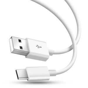 Avizar, USB / USB-C Ladekabel, Avizar - USB / USB-C Ladekabel, Weiss, One Size