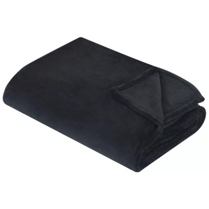 Beliani, Kuscheldecke aus Polyester Modern BAYBURT Kuscheldecke aus Polyester Modern BAYBURT, Beliani - Kuscheldecke aus Polyester Klassisch BAYBURT, One Size, Schwarz