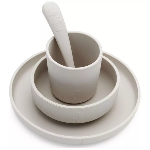 Jollein, Jollein Geschirrset aus Silikon, Jollein Geschirrset aus Silikon