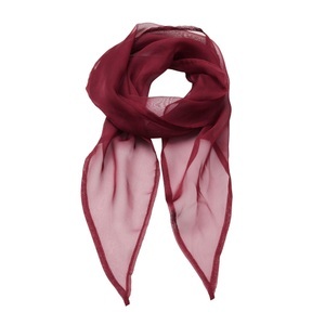 Premier, Chiffon Halstuch Damen Weinrot ONE SIZE, PREMIER - Chiffon Halstuch, für Damen, Weinrot, One Size