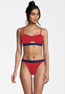 FILA, Bikini Sanming Unisex Rot Bunt S, Fila Bandeau-Bikini »FILA Bikini Sanming«