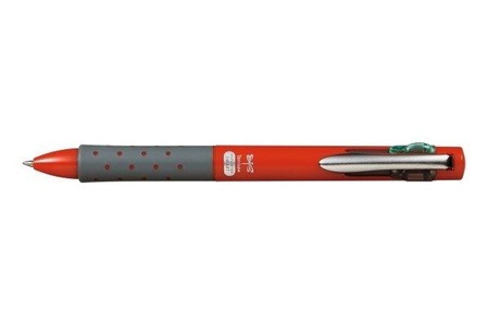 Tombow, Tombow - Reporter 4 Smart, Tombow Kugelschreiber 4-Farben, Reporter, rot, BC-FRL31