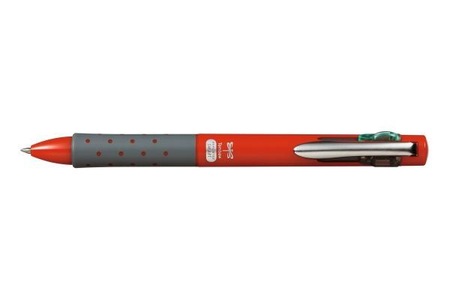 Tombow, Tombow - Reporter 4 Smart, Tombow Kugelschreiber 4-Farben, Reporter, rot, BC-FRL31