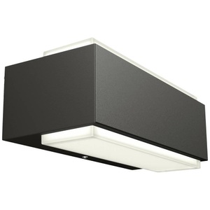 Philips, Philips Stratosphere 8720169257313 LED-Außenwandleuchte LED 3.8 W Anthrazit, Philips LED Wandleuchte »Stratosphere UE Up-Down«