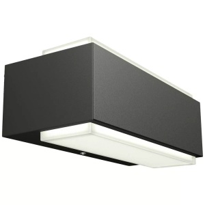 Philips, Philips Stratosphere 8720169257313 LED-Außenwandleuchte LED 3.8 W Anthrazit, Philips LED Wandleuchte »Stratosphere UE Up-Down«