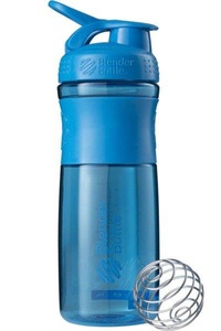 Blender Bottle, 28oz / 820ml BlenderBottle SportMixer Flip, Cyan, BlenderBottle Sport Mixer Tritan Grip Cyan (820ml)