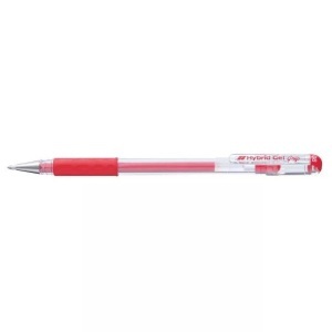 Pentel, PENTEL Roller Hybrid 0,8mm K118-BO rot, Pentel Hybrid Gel Grip, 0,8mm, rot, Tintenroller, K118-BO