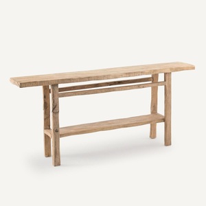 AM.PM, Console XL en orme massif recyclé Sumiko, AM.PM - XL-Anrichte Sumiko, One Size, Nebelblau