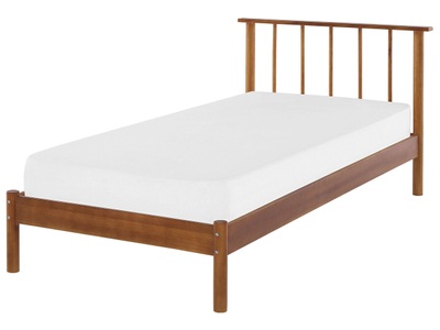 Beliani, Bett mit Lattenrost aus Kiefernholz Skandinavisch BARRET Bett mit Lattenrost aus Kiefernholz Skandinavisch BARRET