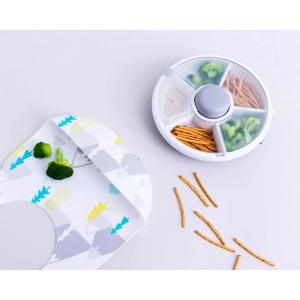 GöBe, Snack Spinner Snackbox, Grey Snack Spinner Snackbox, Grey, GöBe - Snack Spinner Snackbox, Grey, One Size