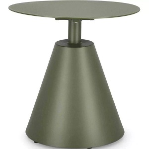 DEPOT, BEISTELLTISCH Aloha ca.D50xH49,5cm green, Garten Beistelltisch Aloha olive rund 50