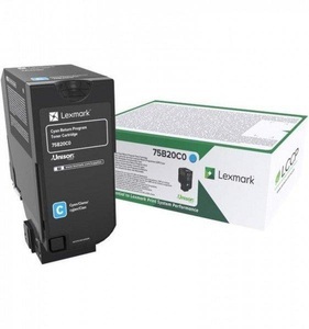 Lexmark, Lexmark Toner 75B20C0 Cyan, Lexmark Toner 75B20C0 Cyan