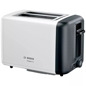 Bosch, DesignLine TAT 3P421DE, Toaster, Bosch Kompakt Toaster, DesignLine, Weiß, TAT3P421DE