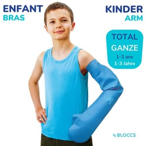 Bloccs, Bloccs Bad und Dusche Wasserschutz für den Arm 17-28/43cm Kind (1 Stück), BLOCCS Bad Dusch Wasserschutz Arm 17-28/43cm Kind (1 Stk)