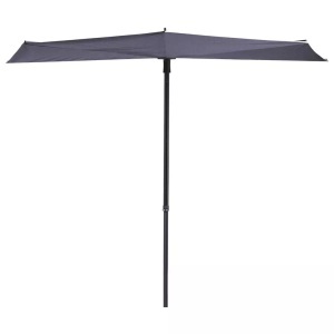 Diverse Hardware, Madison Balkonschirm Sun Wave 300 x 150 cm Saphirblau, Madison - Sonnenschirm, One Size, Blau