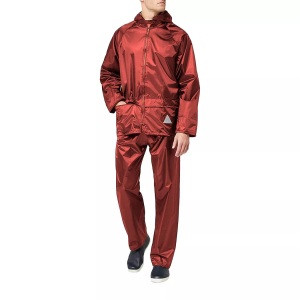 Result, Result Regenjacke »Herren Regenanzug bestehend aus und Regenhose, wasserdicht«, Result - Regenanzug bestehend aus Regenjacke und Regenhose, wasserdicht, für Herren, Rot Bunt, Größe S