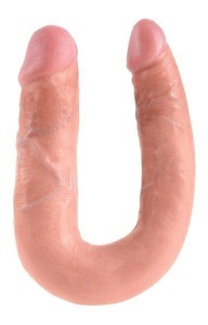 Pipedream - King Cock, Double Trouble - Medium - Skin, Doppeldildo ?Double Trouble?
