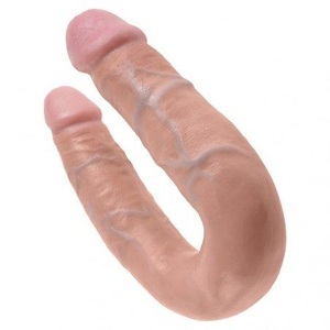 Pipedream - King Cock, Double Trouble - Medium - Skin, Doppeldildo ?Double Trouble?