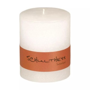 Schulthess Kerzen, Schulthess Kerzen Schulthess Kerzen Bougie, Schulthess Kerzen Kerze Ø 7 cm Weiss