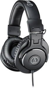 Audio Technica, Audio-Technica Over-Ear, Audio Technica Over Ear Kopfhörer ATH M30x Schwarz On ? Bluetooth oder