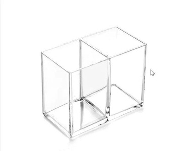 VANESSAbeauty, Brush Organizer Double Clear Damen 12cm, 