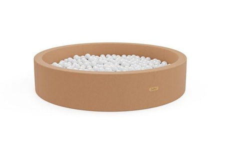 Jupiduu, Bällebad Mit 300 Bällen Caramel Unisex Vanilla ONE SIZE, Jupiduu - Bällebad mit 300 Bällen Caramel, One Size, Vanilla