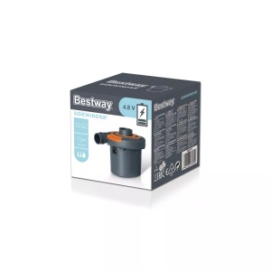 Bestway, Elektrische Pumpe SIDEWINDER mit Akku, Bestway - 4,8 V wiederaufladbare Luftpumpe, 13cm