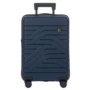 Brics, Brics Ulisse B1Y - Erweiterbarer Trolley Spinner Small in Ozean Blau, Ulisse - Erweiterbarer Trolley 55cm in Blau