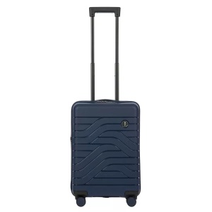 Brics, Brics Ulisse B1Y - Erweiterbarer Trolley Spinner Small in Ozean Blau, Brics - Ulisse - Erweiterbarer Trolley 55cm, für Damen, Marine, One Size