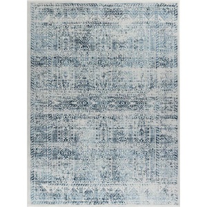 Surya, Surya Teppich »Vintage«, rechteckig, LIVABLISS - Vintage Orient-Teppich DANIA, 200X280CM, Blau