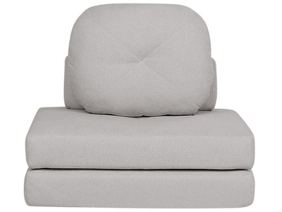Beliani, Schlafcouch aus Polyester Modern OLDEN Schlafcouch aus Polyester Modern OLDEN, Beliani - Schlafsofa aus Polyester Modern OLDEN, One Size, Rauch