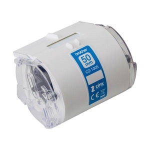 Brother, Brother Cz-1005 Farb-Endlosetikettenrolle 50mm/5m Vc-500W Etiketten, Brother Colour Paper Tape, 50mm/5m, CZ-1005
