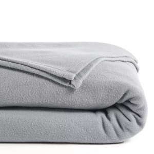LA REDOUTE INTERIEURS, Fleecedecke (350 gm²) Fleecedecke (350 gm²), La Redoute Intérieurs - Fleece-Decke 350 g/m², 180X220CM, Grau