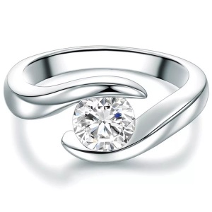 Tresor 1934, Damen Ring Damen Silber 60, Trilani - Ring, 60, Silber