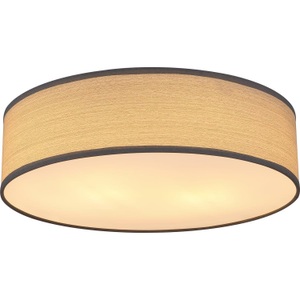 mutoni light, Deckenleuchte Varios Metall weiss 2xE27 LED, Globo DECKENLEUCHTE 38/10 cm , 15363G Varios , Grau, weiss , Metall, Kunststoff , 10 cm , 004558313303