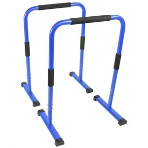 Gorilla sports, Push Up Stand Dip Barren Unisex Blau ONE SIZE, 