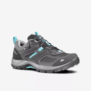 QUECHUA, Wanderschuhe Bergwandern Mh100 Wasserdicht Damen Damen Taubengrau 39, QUECHUA - Wanderschuhe Bergwandern MH100 wasserdicht Damen, für Taubengrau, Größe 39