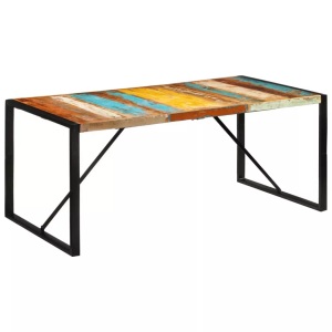 vidaXL, vidaXL Esstisch 175x90x76 cm Altholz Massiv, vidaXL Esstisch 175x90x76 cm Altholz Massiv