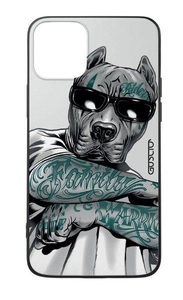 GUSCIO, iPhone 12 mini - Cover Pitbull, GUSCIO - iPhone 12 Mini Cover, Taubengrau