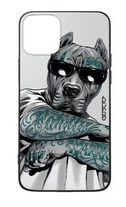 GUSCIO, iPhone 12 mini - Cover Pitbull, GUSCIO - iPhone 12 Mini Cover, Taubengrau