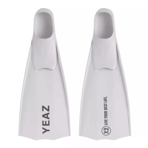 Yeaz, Ocean Vibes Fins Flossen Unisex Weiss 44-46, YEAZ - OCEAN VIBES FINS Schwimmflossen, 44-46, Weiss
