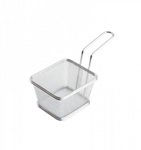 Paderno, Paderno Servierkorb Pommes Frites 10, Paderno Servierkorb Pommes Frites 10 cm x 8.5 cm 1 Stück, Silber